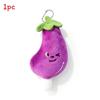 Kawaii Foodshaped Plush Pendant With Pp Cotton For Backpack And Keys