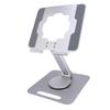 Aluminum Alloy Tablet Stand Rotating Foldable   Desktop Phone Tablet Holder Hollow Out Heat Dissipation for Live Streaming Drawing