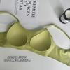 Soutien-gorge d'été ultra-fin en maille, Respirant, Coques fixes, Bretelles fines antidérapantes, Lingerie sans couture pour femmes