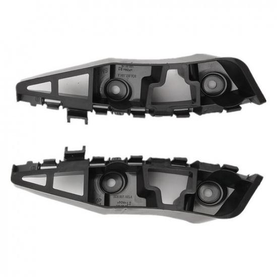 

Driver+Passenger Side Front Bumper Support Cover Brackets For 15-18 VW Jetta US