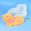 Kitten Silicone Candle Molds for Making Candle Soap Epoxy Resin Multipurpose Animal Silicone Mould for Gypsum Decoration