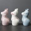 Creative Body Vase Indoor Home Decoration Ornaments Ceramic Hydroponic Vase Plant Pot Gardening Supplies