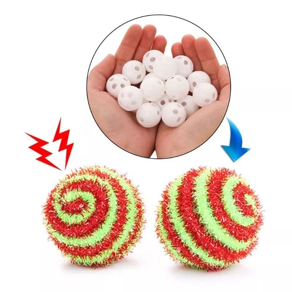 24mm Plastic DIY Crafts Music Toys Insert Replace Rattle Bell Balls Noise Maker Squeaker Rattle