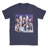 Minji TShirt Summer Kpop Music Fans Trendy Cool T Shirts Couple Pure Cotton Crew Neck Oversize Tees Short Sleeve Vintage Tshirt