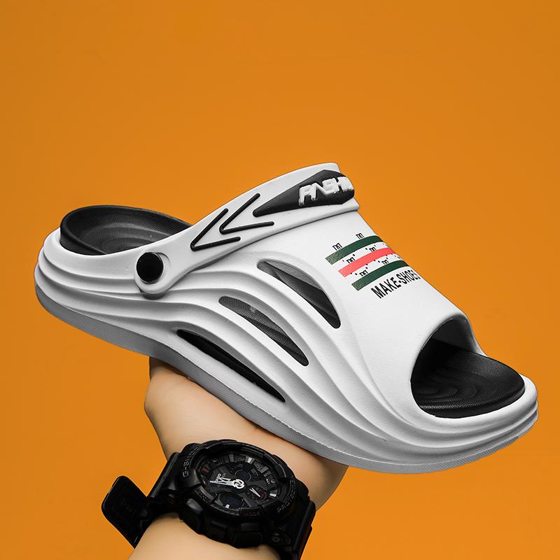 

Модные летние мужские тапочки Eva, домашние сандалии, пляжные повседневные мягкие нескользящие мужские шлепанцы, пляжная мода, мужские дизайнерские шлепанцы 45