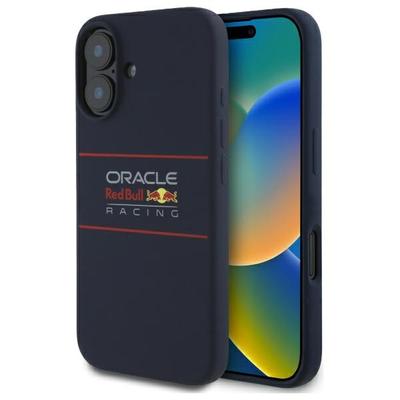 Red Bull Rbhmp16S24Sihsrv Iphone 16 6.1 Hardcase Navy Silicone Horizontal Logo Magsafe