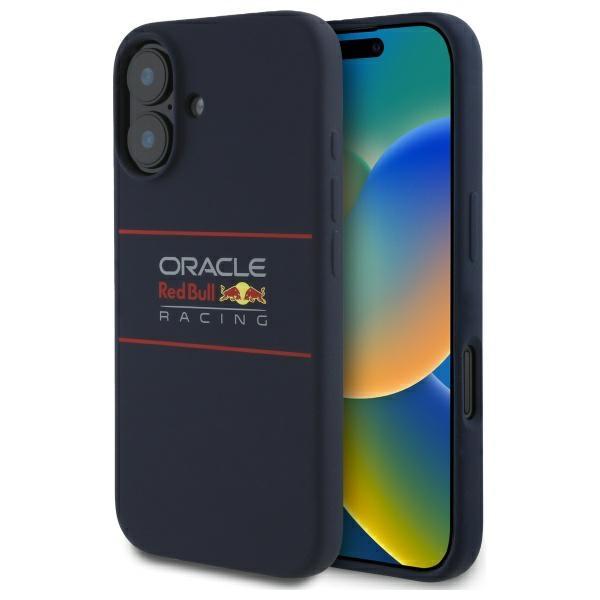Red Bull Rbhmp16M24Sihsrv Iphone 16 Plus 6.7 Hardcase Granatowy/Navy Silicone Horizontal Logo Magsafe