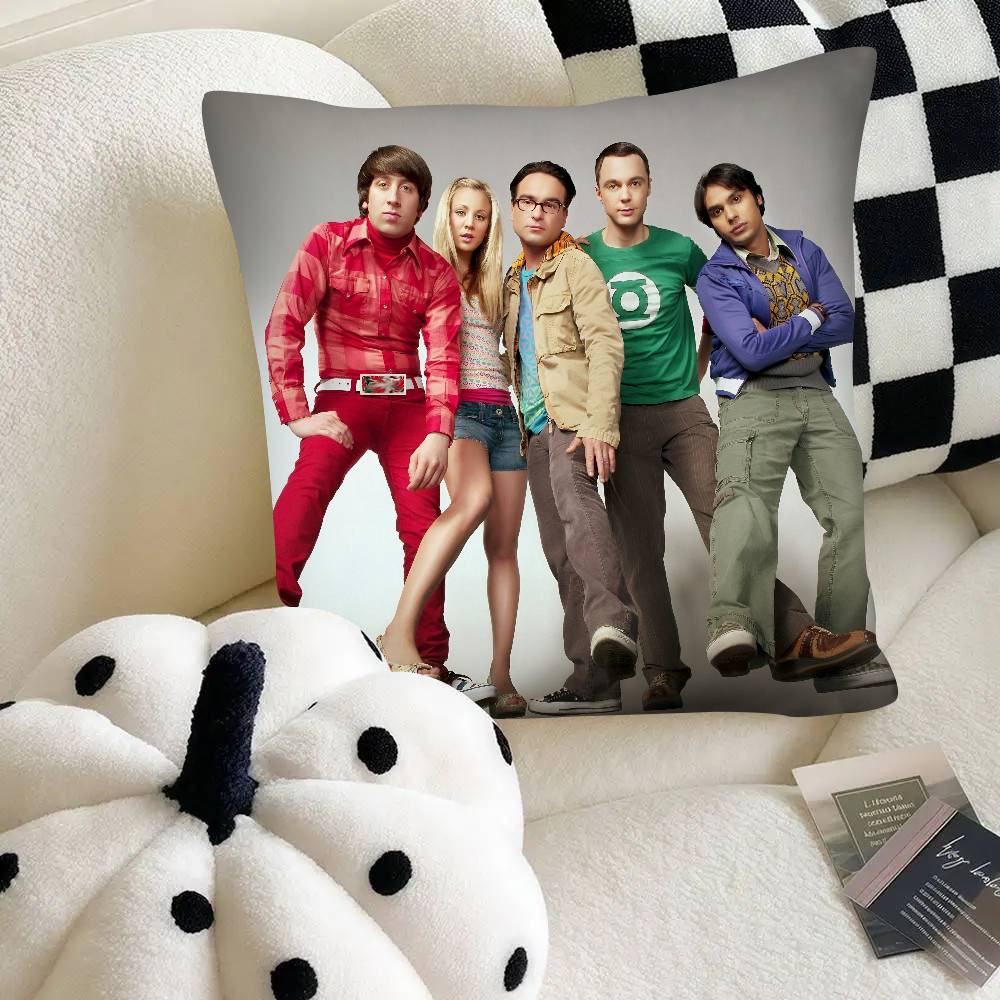 The Big Bang Theory Pillow Case Fashion Square Pillowcase Bedroom Sofa Room Ins Decoration Leisure