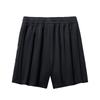 Anta Comfortable Simple Versatile Loose Letter Mid Waist Casual Shorts Women shorts Basic-Black 162528301-1