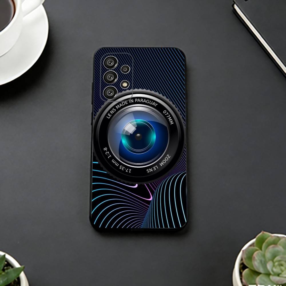 Ретро Винтажный Чехол-Телефон в Форме Камеры C Для Samsung S25, S24, S21, S22, S23, S30, Ultra, S20, Plus, Fe, Мягкий Силикон Черный Чехол Samsung S21Ultra