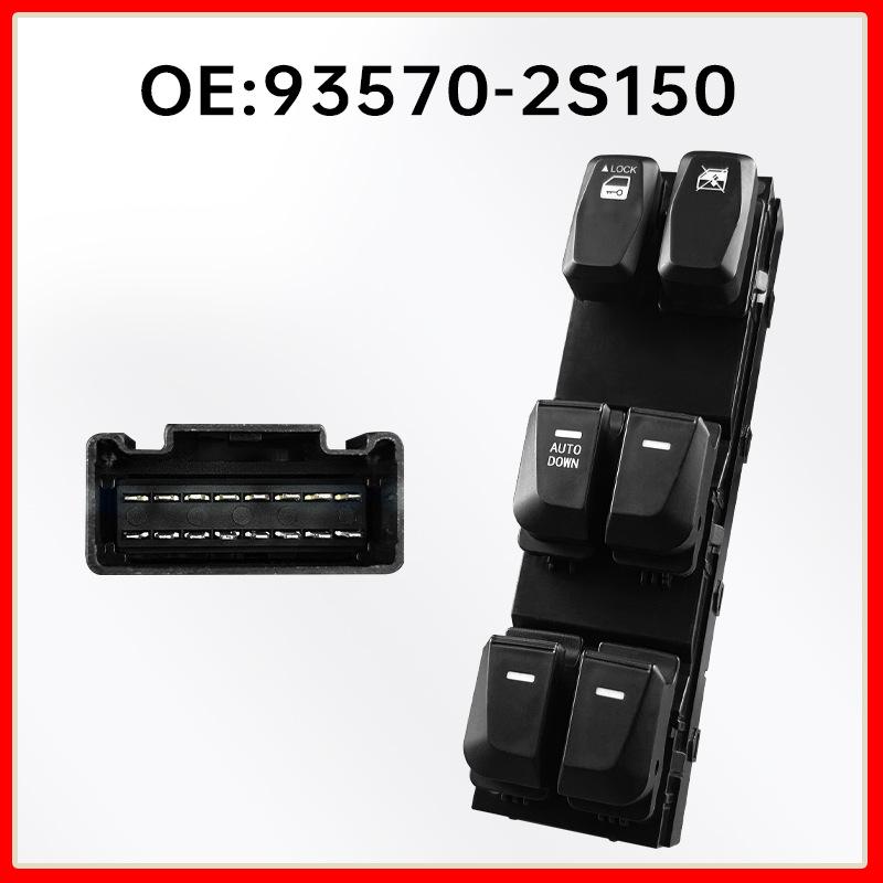 93570-2S150 US Version Hyundai IX35 Window Lifter Switch, Low Trim Model