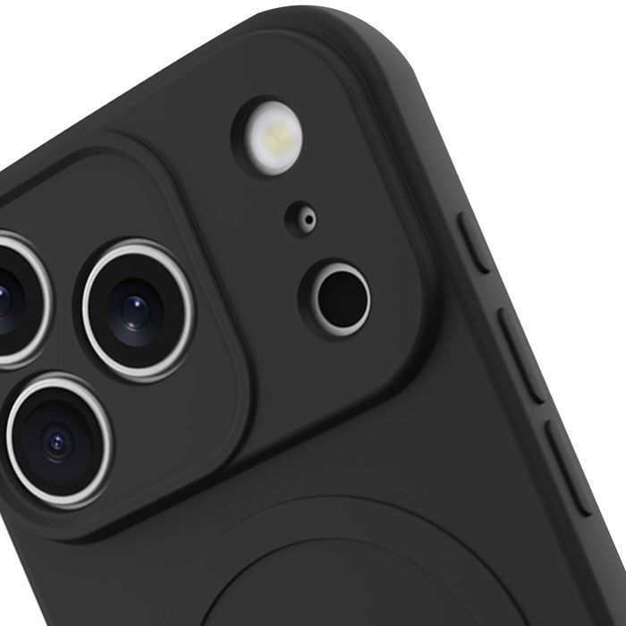 Coque MagSafe - JUST IN CASE - iPhone 17 Pro - Antichoc - TPU - Noir