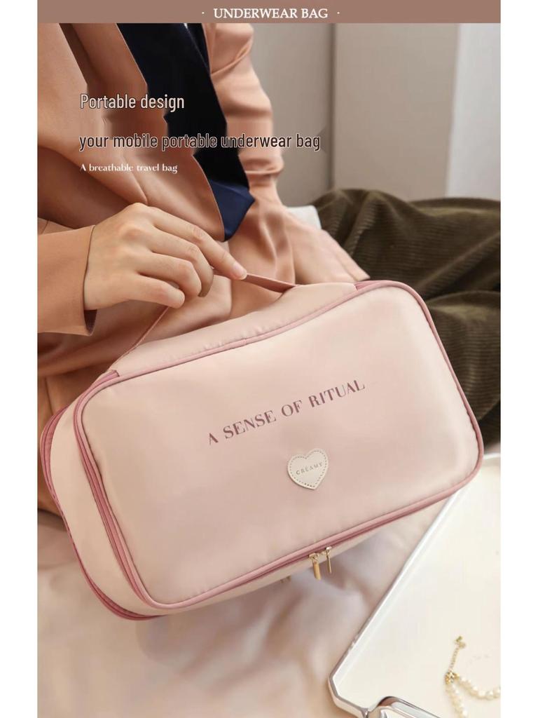 Waterproof Travel Underwear and Garment Organizer Bag