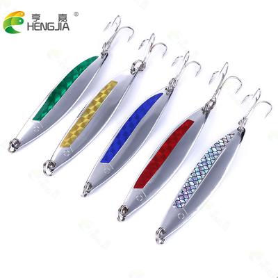 Ложкові приманки 8.8CM-21G-#4 Рибальська металева ложкова лезо Приманка Тонучі вібраційні приманки Штучна блешня коливається для судака