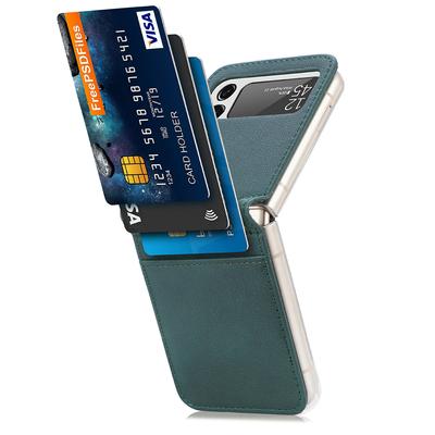 Luxury Wallet Leather Card Slot Holder Protection Cover For Samsung Galaxy Z Flip 4 3 5G Case Shockproof Phone Cases Coque Funda