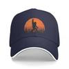 New Funny Retro Bigfoot Rock Roll Shirt Forest Sasquatch Believers Birthday Cap Casual Baseball Caps Adjustable Hat Baseball Hat