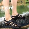 Men's Sandals 2025Summer Hollow Out Sandals Outdoor Anti Slip Climbing Shoe Casual Trekking Sandalias Beach Wading Shoes for Men