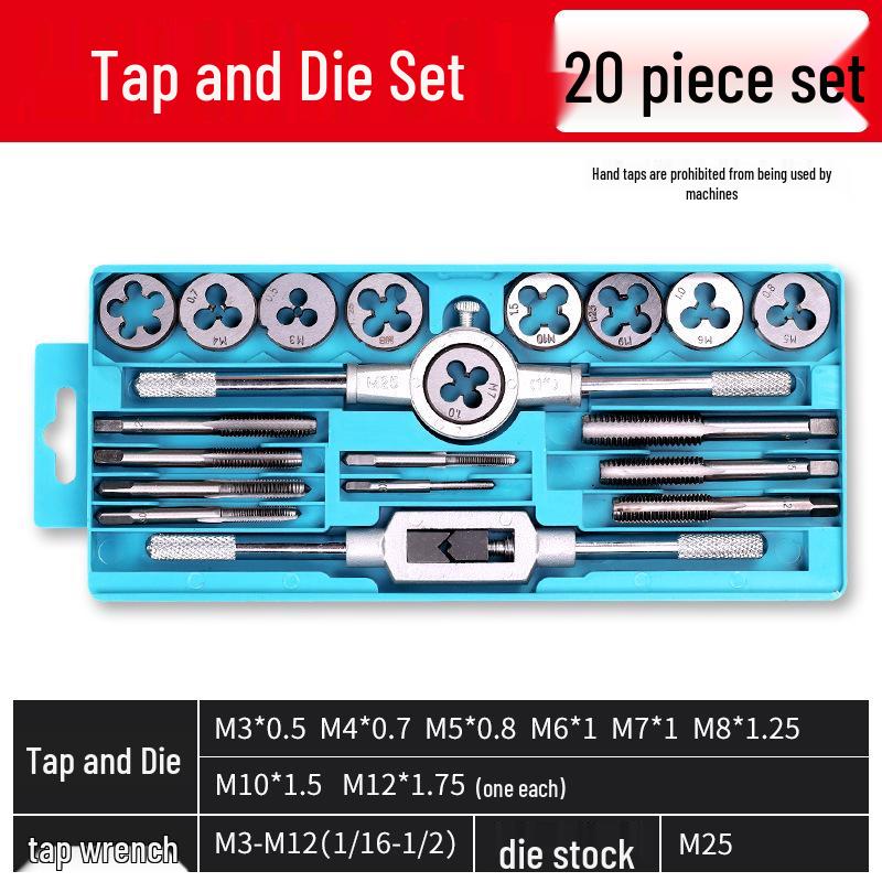 Verstellbarer T-Griff-Gewindebohrer & Aufbohrwerkzeug aus Vollstahl