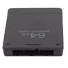 For PS2 Memory Card High Speed 64MB Memory Card Games Accessories Supports FMCB1.966 VersionBlack