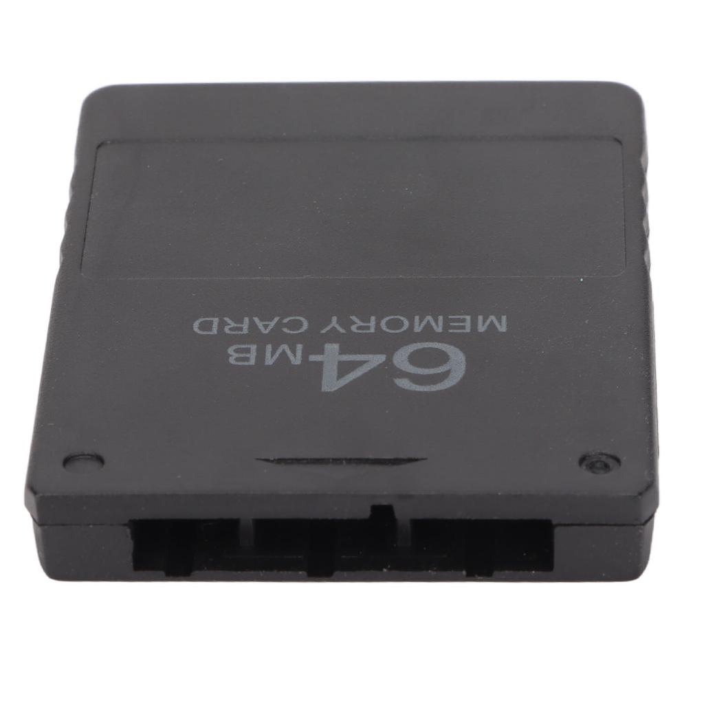 For PS2 Memory Card High Speed 64MB Memory Card Games Accessories Supports FMCB1.966 VersionBlack
