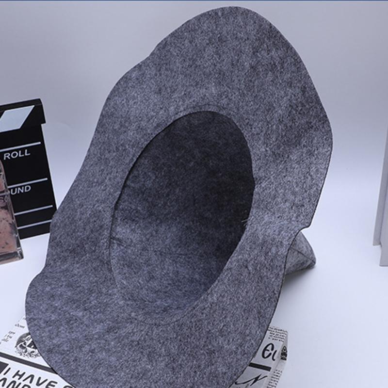 Przyjazne dla skóry filcowe kapelusze czarownicy ręcznie robione na Halloween DIY akcesoria do włosów rękodzieło Halloween karnawałowe artykuły na imprezę