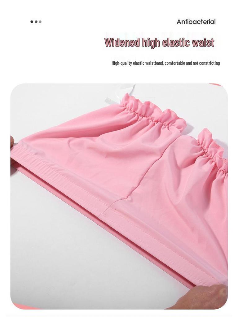 Girls' Summer Anti-Exposure Safety Shorts: Cute Baby Bloomers Base Layer