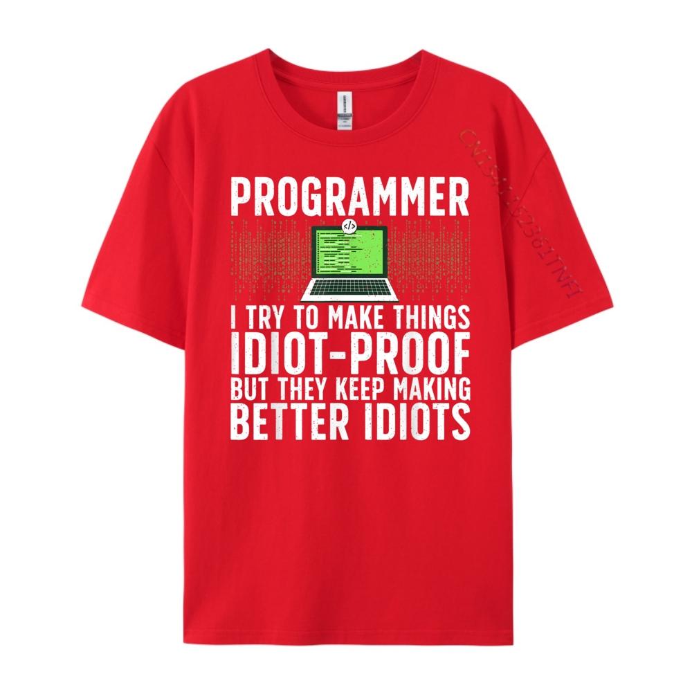 Cool Computer Programmer For Women Science Coding Lovers Plain T Shirts Wholesale Mans Clothes Graphic Tshirts