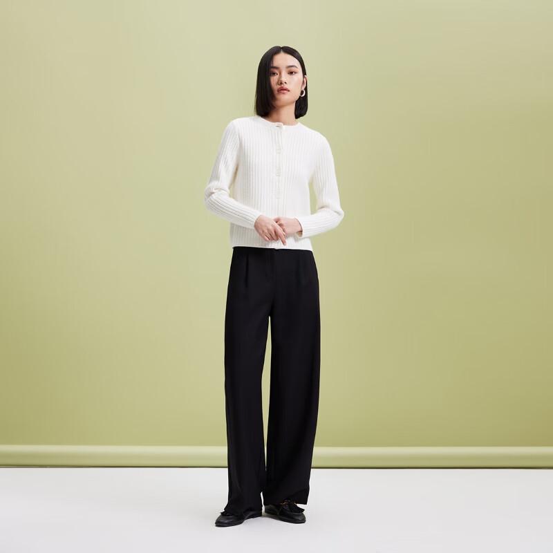 VEROMODA Detachable Shawl Two-Piece Knit Sweater