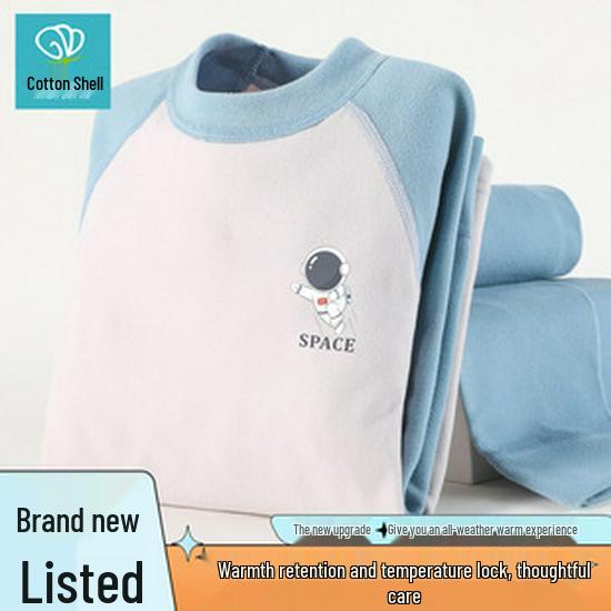 Warme Ondergoedset met Fleecevoering voor Kinderen - Herfst/Winter Pyjama's voor Jongens