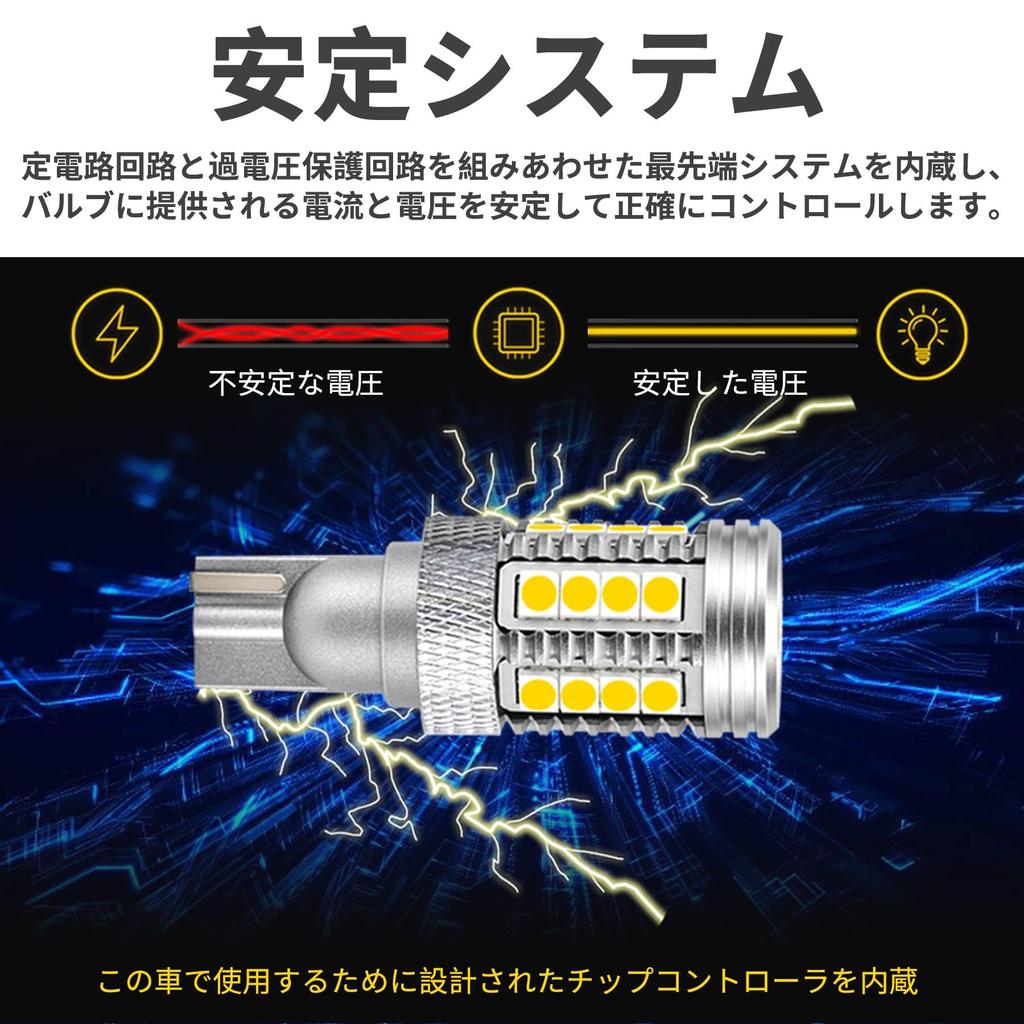 KONPON LED Tail Lights Set of 2 Bulbs 6000K Backlight ZES Chip Compatible with T33 / / / / X-Trail