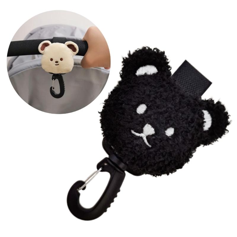 Strollers Clips and 360 Degree Loop for Hanging Bags Purse and Shopping Pram Clip Universal for Pushchair Organizer Hook