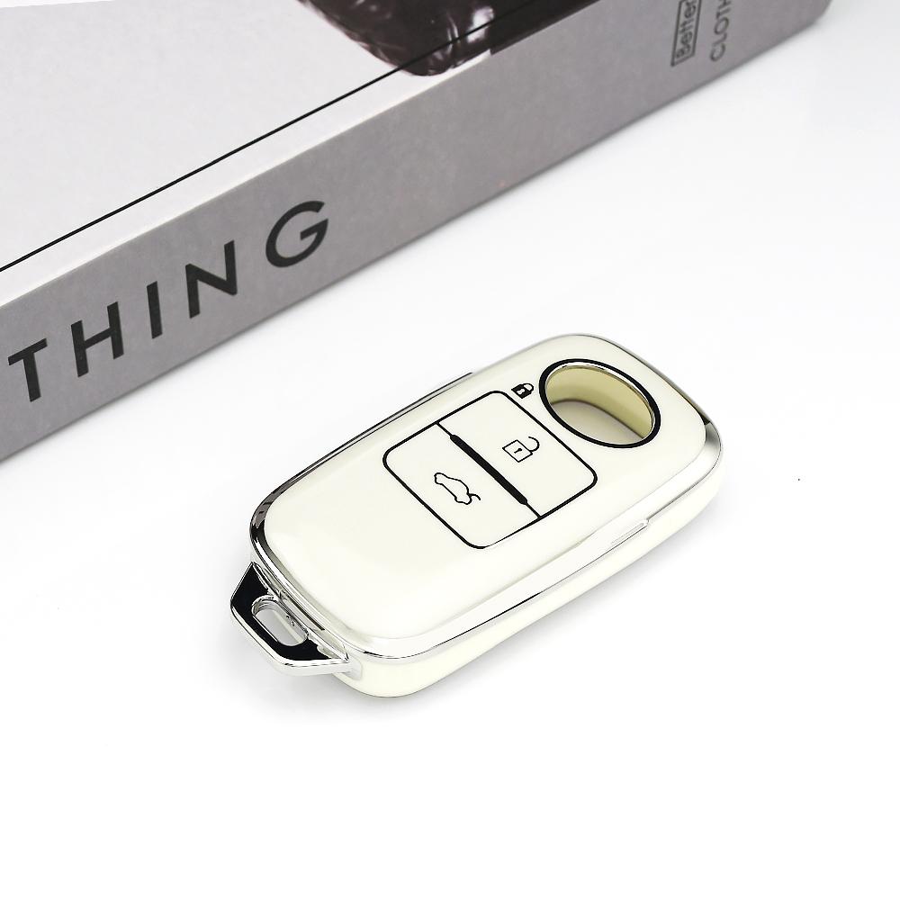Auto Shell Keyring Case Keyless Protector Car Key Cover for Toyota Veloz Avanza Rush Daihatsu Genuine Perodua Yaris Ativ Raize