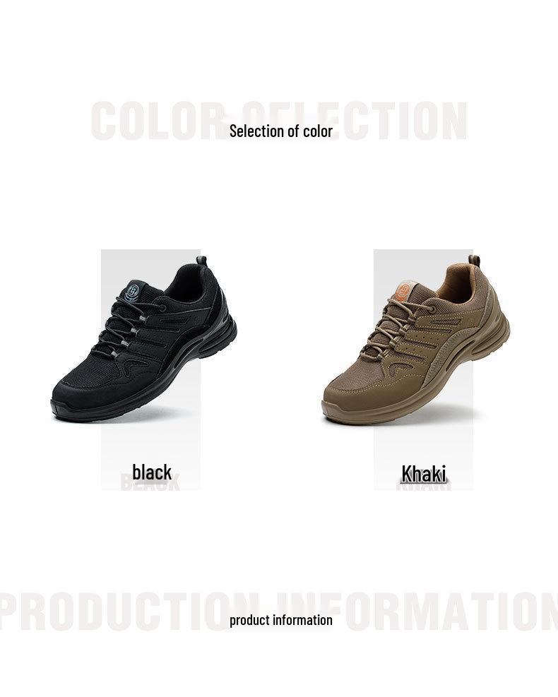 Insulated 10kV Lightweight Breathable Work Shoes - Anti-Smash, Anti-Puncture, Protective, and Comfortable for Long Standing
