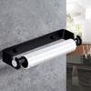 RecabLeght Toilet Paper Holder Bathroom Towel Rack Aluminum Paper Towels Holder Kitchen Roll Wc Accessories Wall Mounted Shelf