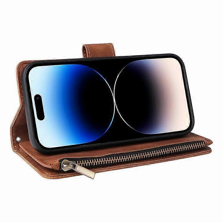 Leather Flip Folio Shockproof Phone Cover