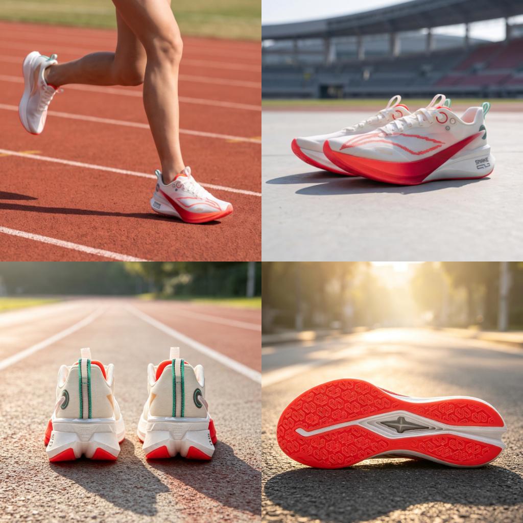 Li Ning Red Rabbit 8 Pro Cny Rok Węża Edycja Limitowana Profesjonalne Treningowe Buty do Biegania Damskie Buty do Biegania Off-White ARPV006-10