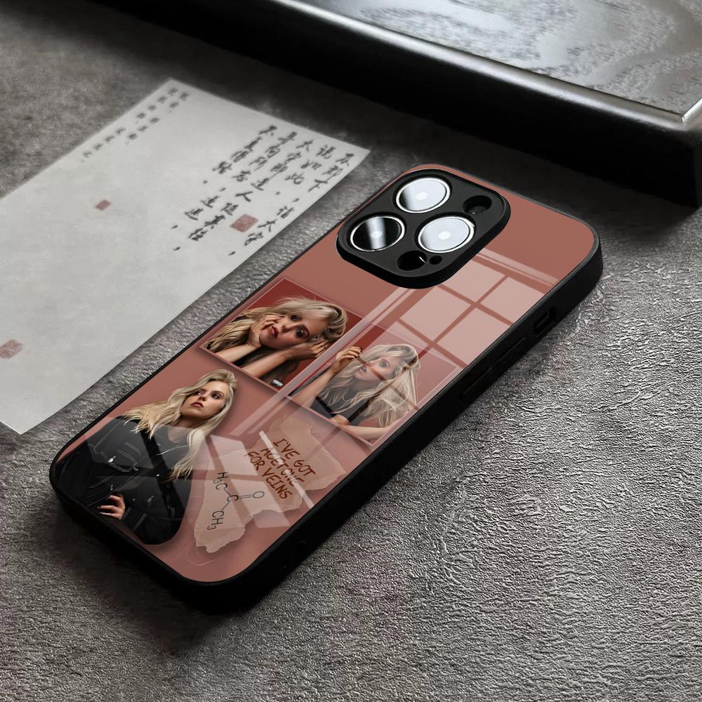 R-Renee Rapp Singer Actress Phone Case For IPhone 17 Pro Max 14 Pro 15 12 11 13 Mini X XR XS 16 Plus SE Glass Cover