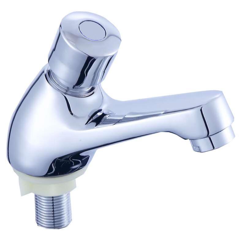 

TLXT Press-Type Single Cold Basin Delay Faucet