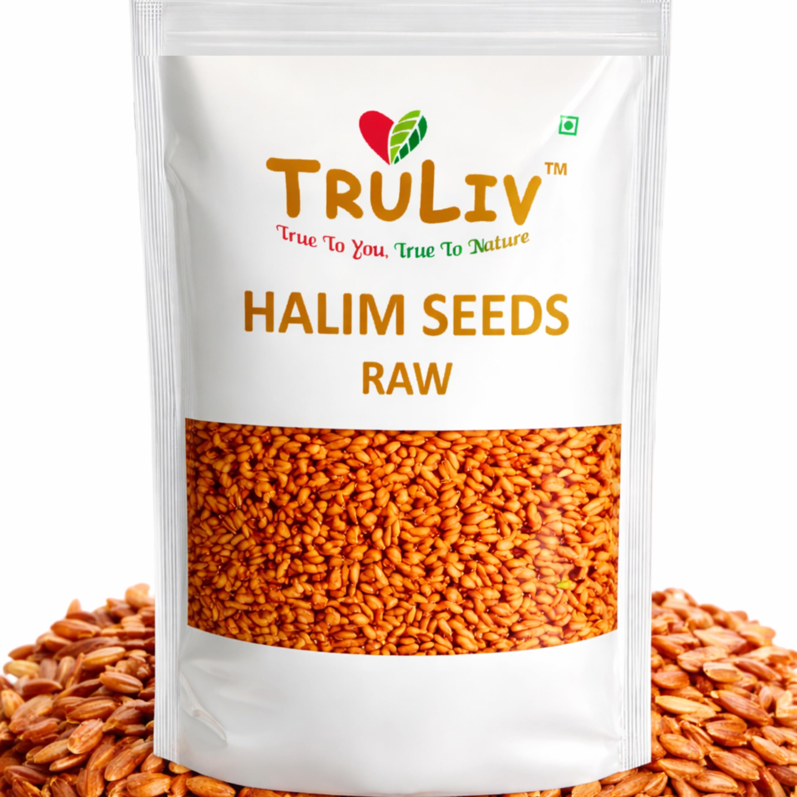 

TRULIV Premium Raw Halim Seeds 200g (Garden Cress/Organic Halim/Aliv/Haleem/Asaliya) | Rich in Iron, Folate & Omega-3 | Supports Menstrual Health