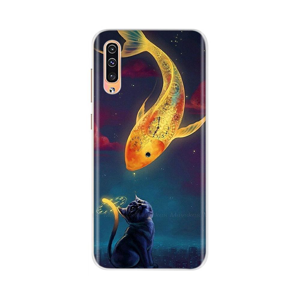 Shockproof Cover For Samsung Galaxy A50 Case Soft TPU Silicone Bumper For Samsung A50 Cover A 50 A505 A505F Phone Cases Cover