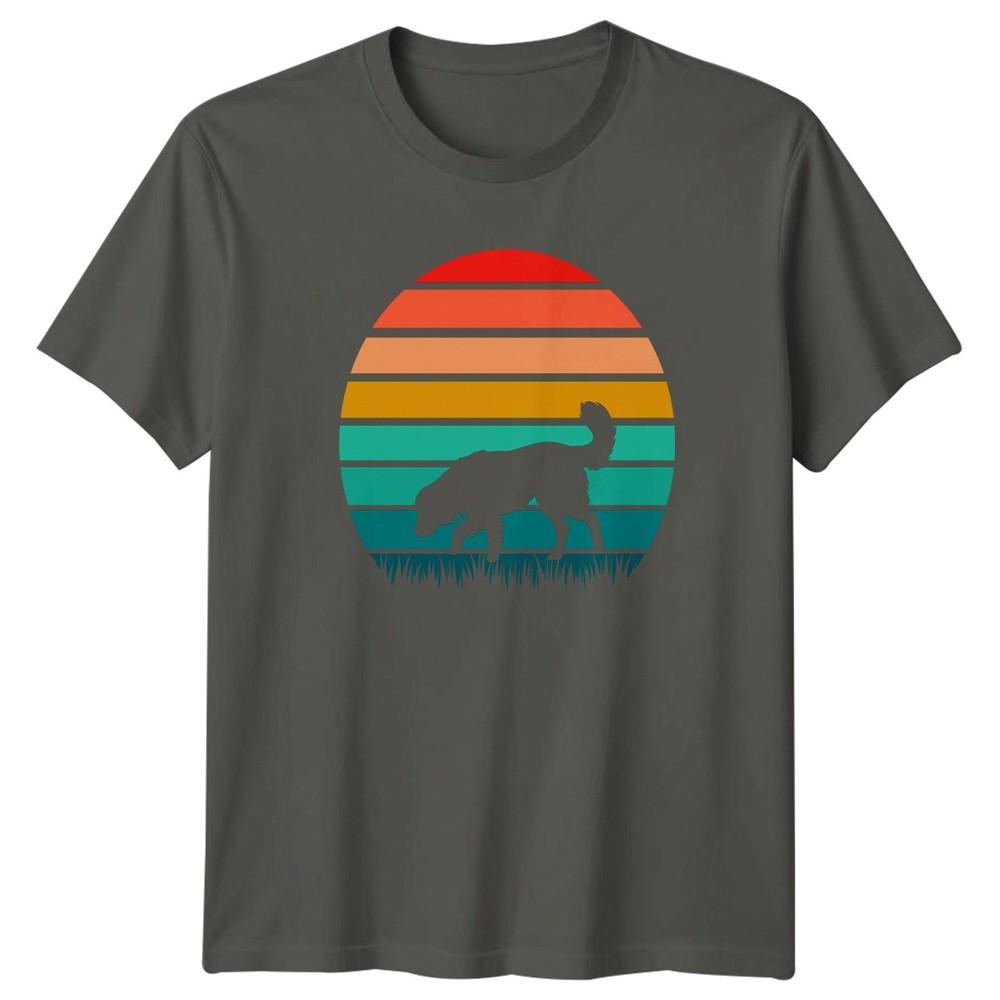 Dog Owner Retro Sunset Silhouette TShirt Dog Birthday Gift For Him And Her S