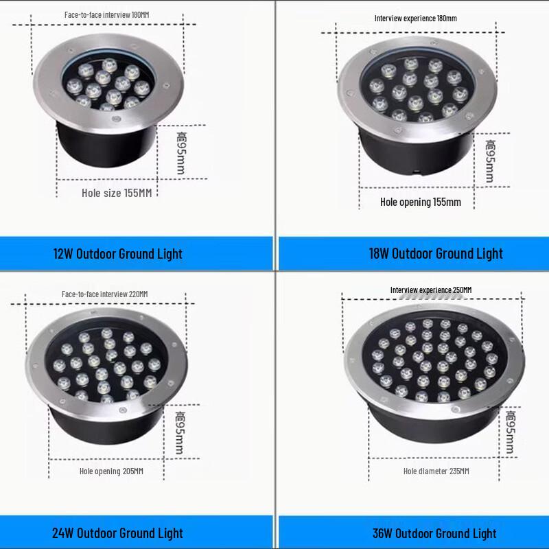 Nufeng 6W Green LED Ground Light