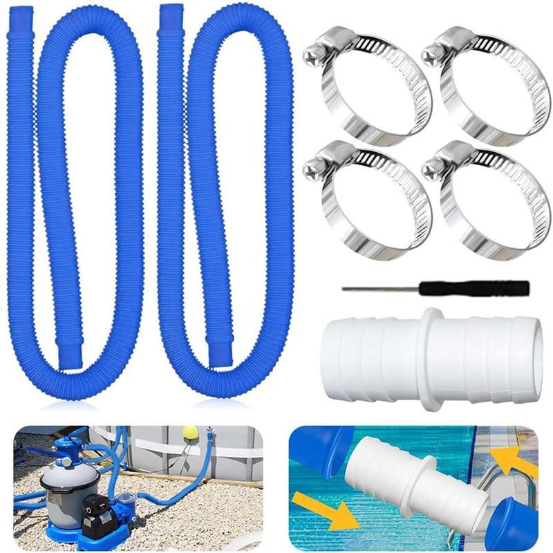 Mangueira para Piscina Intex 32mm Material PE Tubo de Reposição Para Circulação de Água da Piscina
