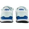 Puma St Runner Fabric Fashion Comfortable Low Top Kids Running Shoes Kids Sneaker White Light-Blue Blue 385511-23