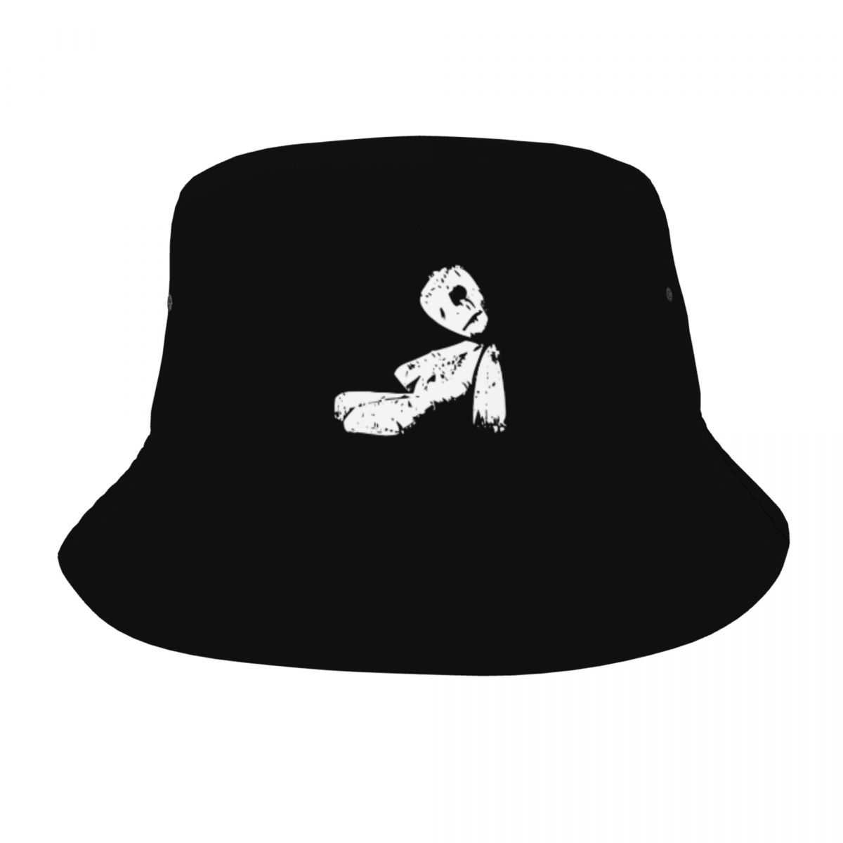 

Teen Bucket Hats Doll Horror White Korn Issues Rock Band Beach Hatwear Foldable Outdoor Sports Fishing Caps Ispoti Hat Gift