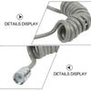 Home Shower Hose Tube Accessory Bidet Telephone Line Style Bathroom Pipe