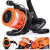 SOUGAYILANG Spinning Fishing Reel Gear Ratio 5.2:1  3BB Light Weight Ultra Smooth Saltwater Fishing Reel Max drage 5kg