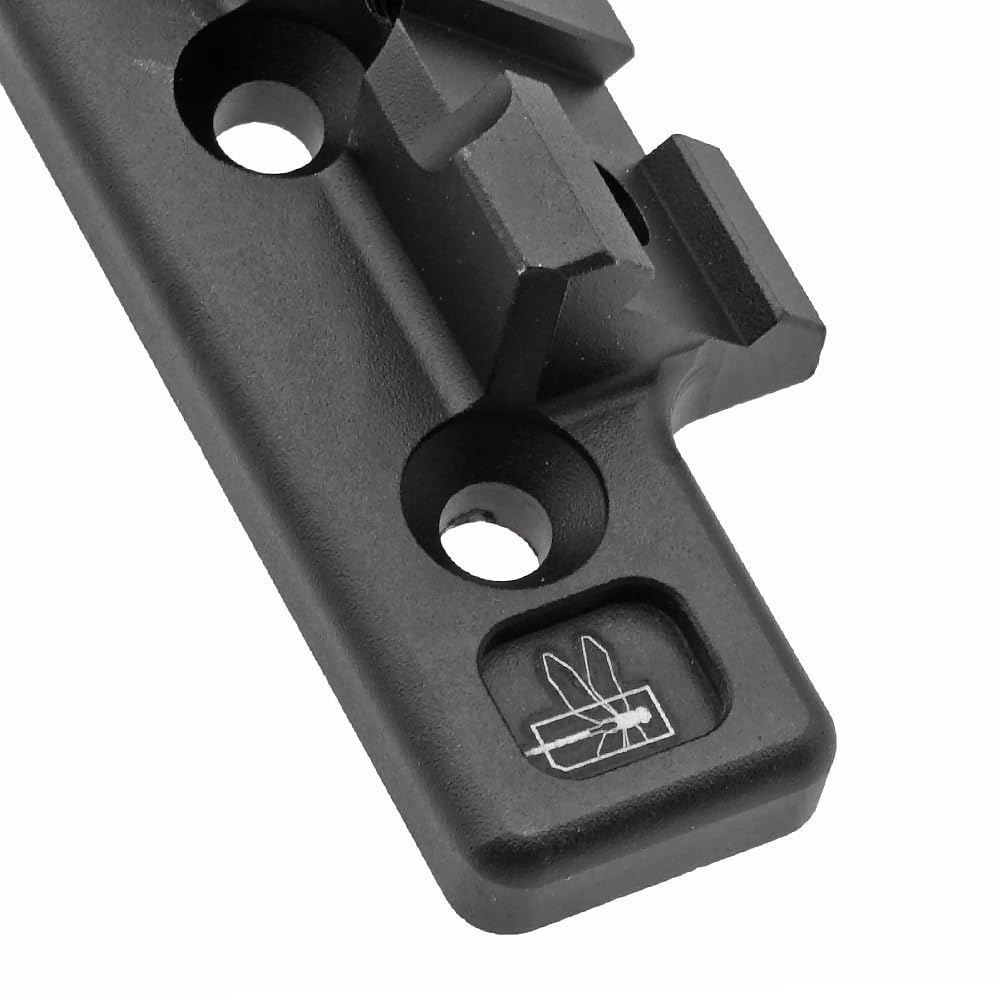 Ryohin Takehin M-LOK Compatible Offset Adaptive Light Mount for SF M300/M600 Mod Lights with 20mm Rails, Black (Offset Adaptive Light Mount Replica)
