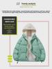 Men's Autumn Winter Cotton-Padded Jacket: Trendy, Velvet-Lined, Loose & Warm