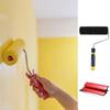 Multifunction Wall Putty Roller with Comfortable Handle Drywall Finishing Roller Paint Roller with Handle for Even Coating